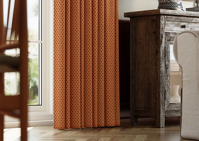 Sicily, Terracotta - Made to Measure Curtains - Image 5